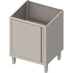 Unterschrank Boxversion Mit Flügeltüren, Verschweißt : 0900x640x810 Mm