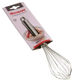 Westmark 12512270 Schneebesen | Edelstahl | 23 Cm | Spülmaschinengeeignet