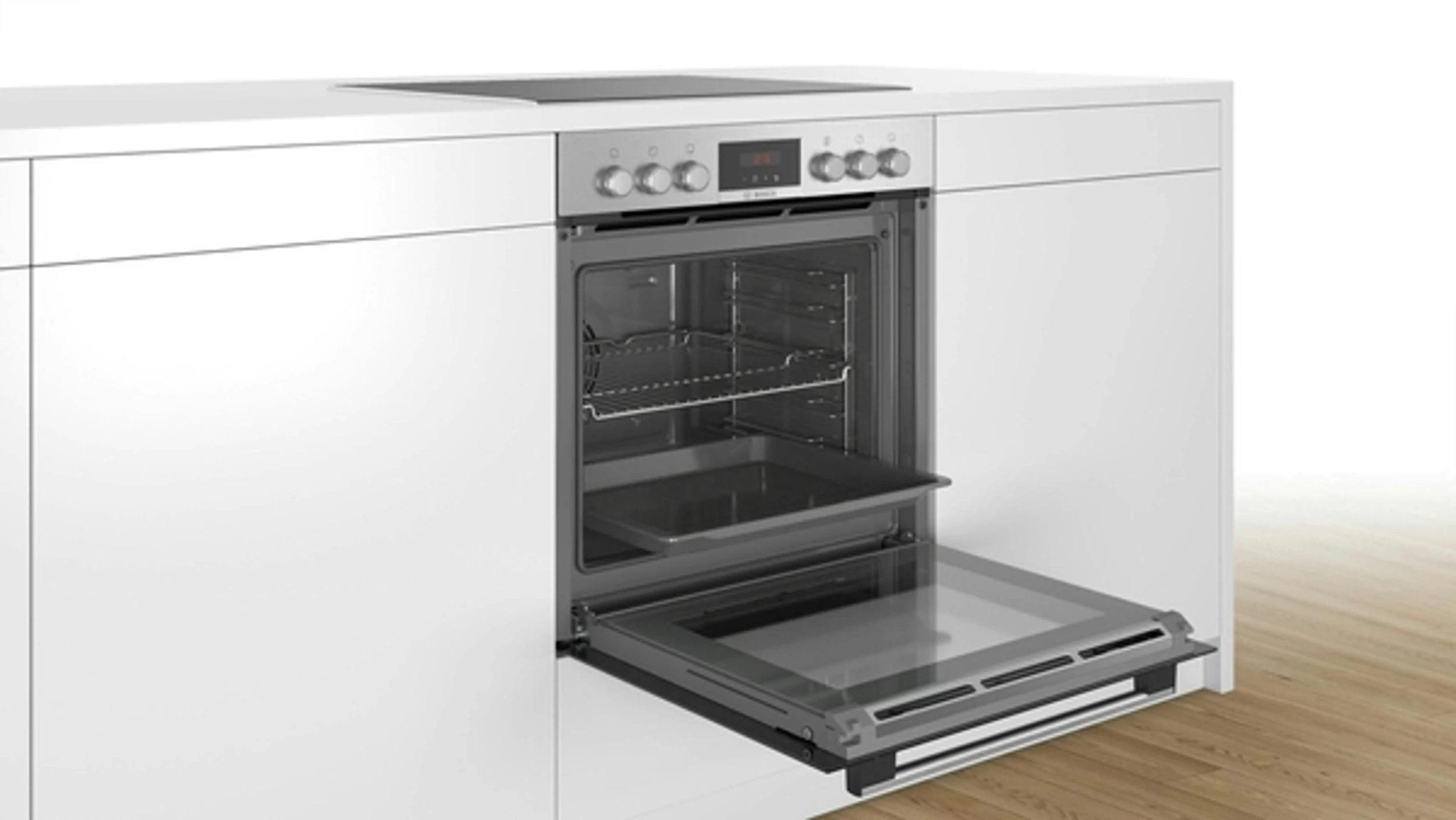 Bosch Serie 2, Einbau-Herd, 60 X 60 Cm, Edelstahl HEA173BS2 - Image 6