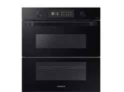 Samsung NV75A6649RK/EG Dual Cook Flex Einbaubackofen, 75 ℓ, A+*, Katalyse, Schwarzes Glas