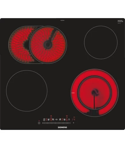 Siemens ET845FCP1D Kochfeld Schwarz, Edelstahl Integriert Keramik 4 Zone(n) - Image 3