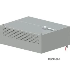 Stalgast Induktions-Wandhaube Mit Kompensation "Basic Line", Kastenform 3600 Mm X 1000 Mm Mit Flammschutzfilter Typ B