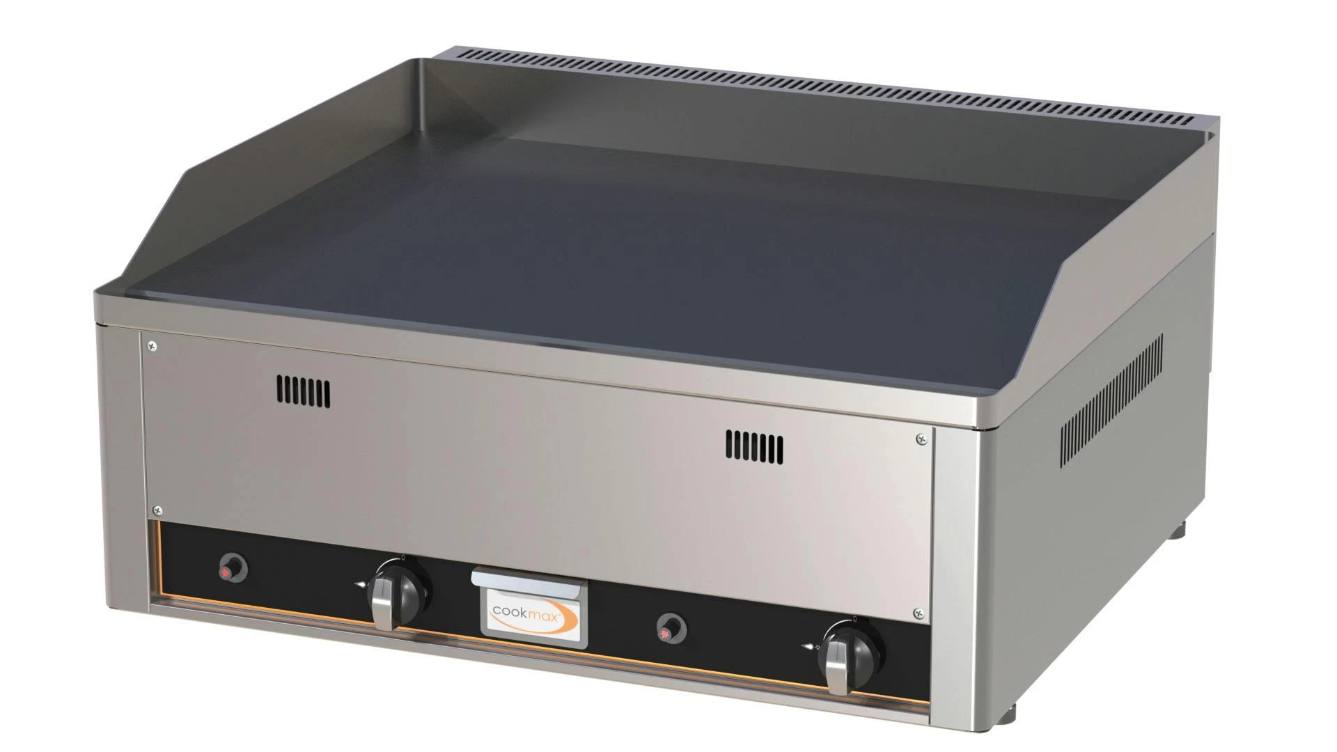 Cookmax Gas-Grillplatte 1/2 Glatt 1/2 Gerillt 2 Heizzonen 660 X 600 X 220 Mm - Image 3