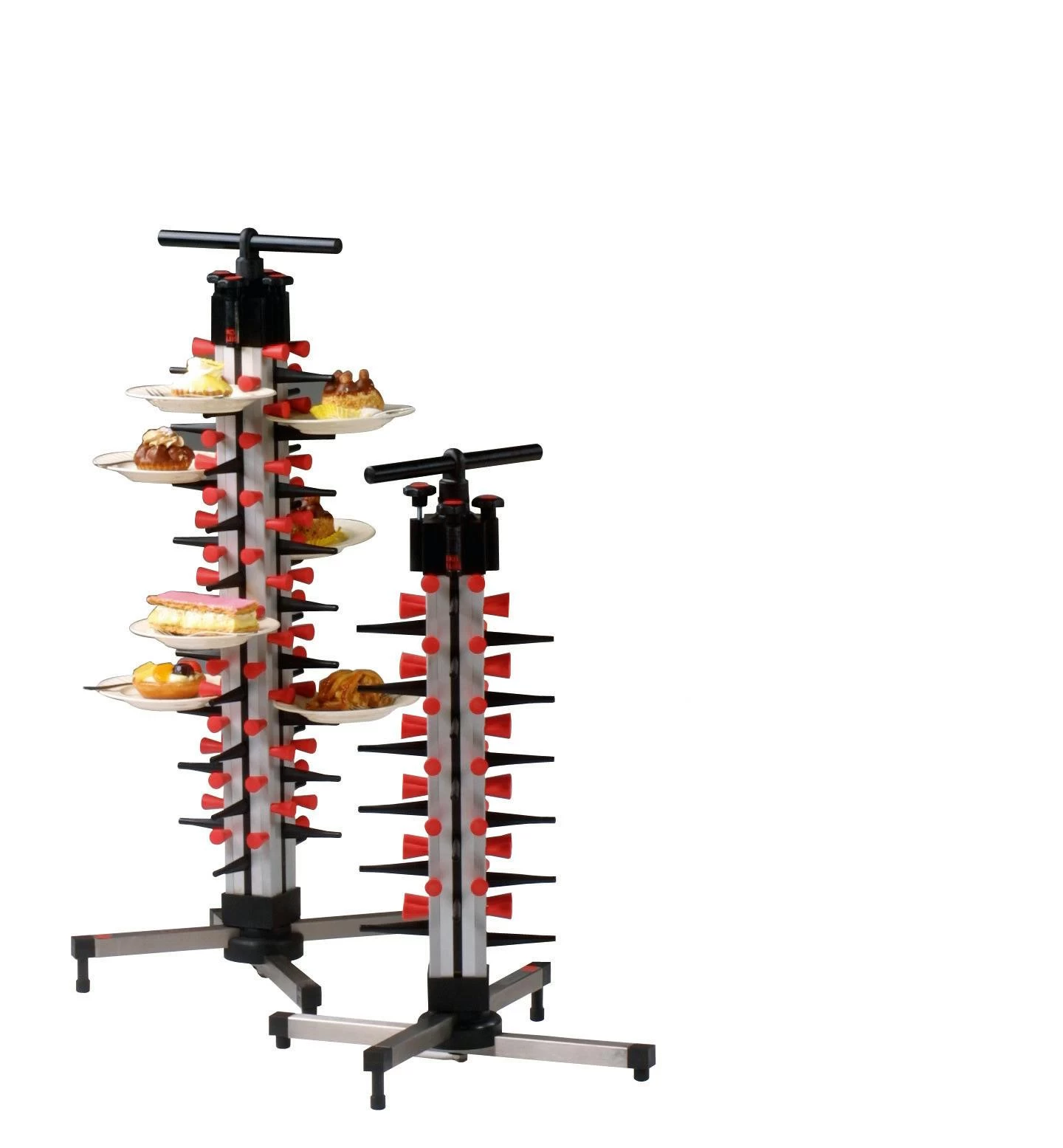 Cookmax Tellerstapelsystem PLATE MATE, Tischmodell Bis 24 Teller / H=730 Mm - Image 2