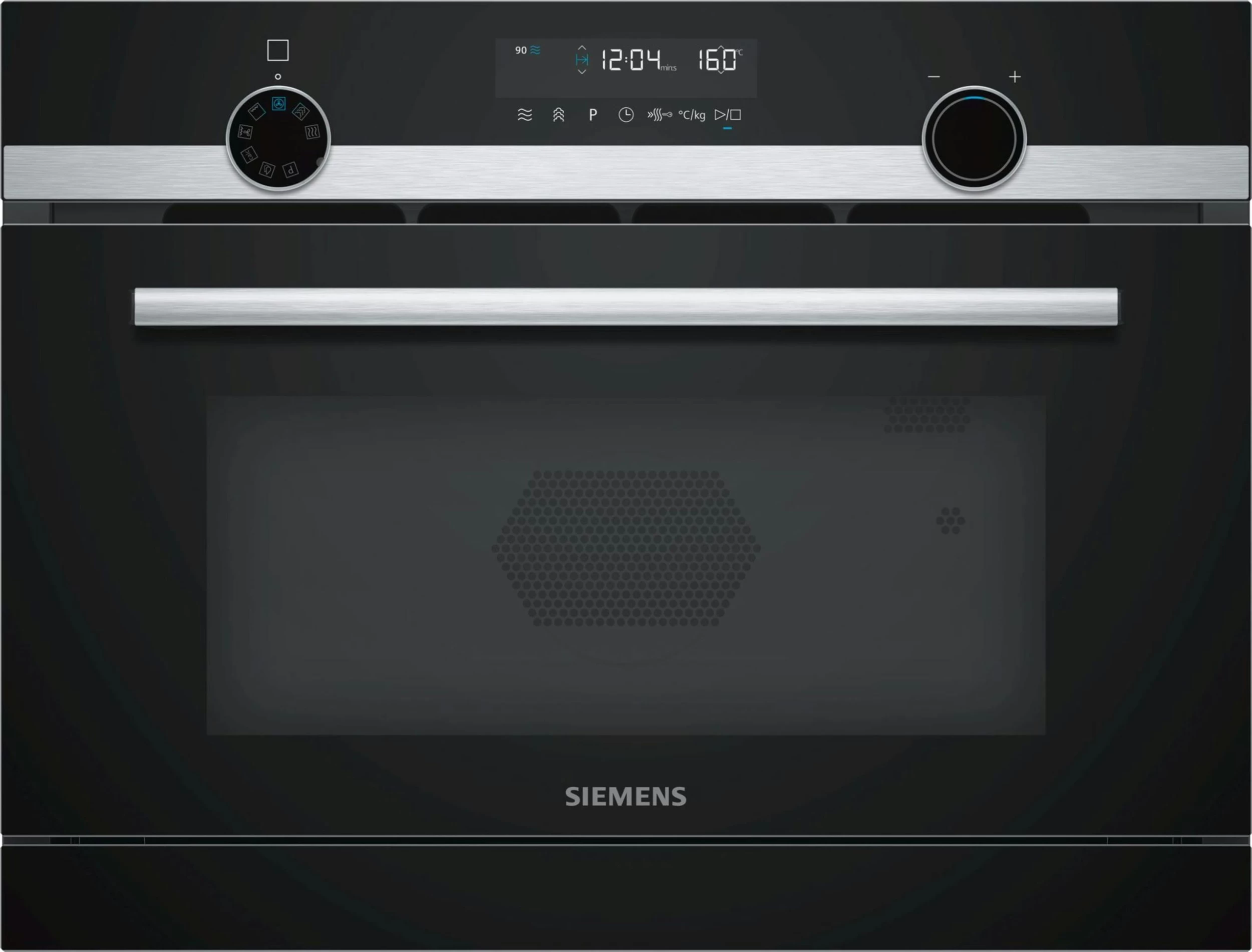 Siemens IQ500 Einbau Mikrowelle Mit Heißluft 60 X 45 Cm, 44 L Edelstahl CM585AGS0 - Image 2