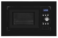 Exquisit Einbau-Mikrowelle EMW 1770-G-D-030 Schwarz | Nutzinhalt | Schwarz-Glas