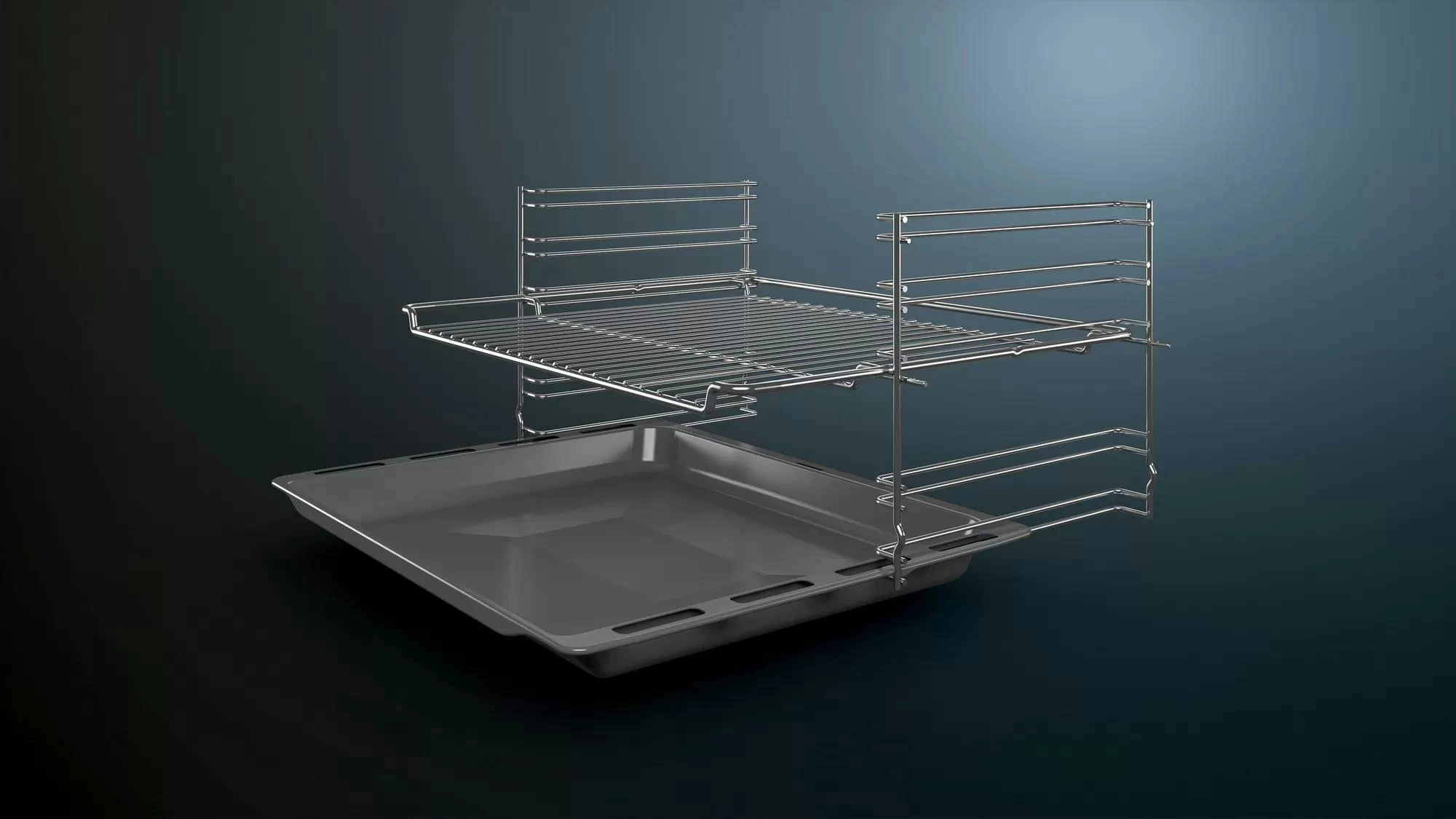 Siemens IQ100 HB113FBS1 Backofen 66 L A Schwarz, Edelstahl - Image 7