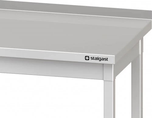 Arbeitstisch Ohne Grundboden, Ohne Verstrebung, Mit Aufkantung, Selbstmontage : 1400x700x850 Mm - Image 6