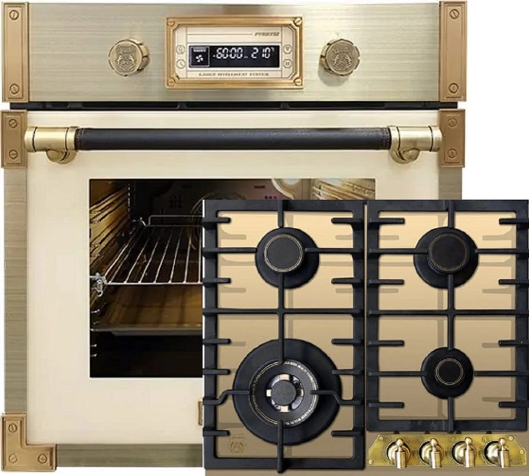 Herd Set/ Kaiser EH 6726 ElfAD / Einbaubackofen + KCG 6335 ElfEm / Gaskochfeld - Image 4