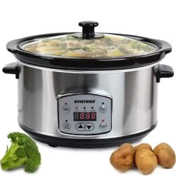 Digitaler Slow Cooker Mit Timer 4,5 Liter