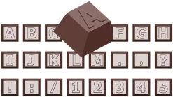 1 X SCHNEIDER Schokoladen-Form 275x135 Mm 26x26x18,5