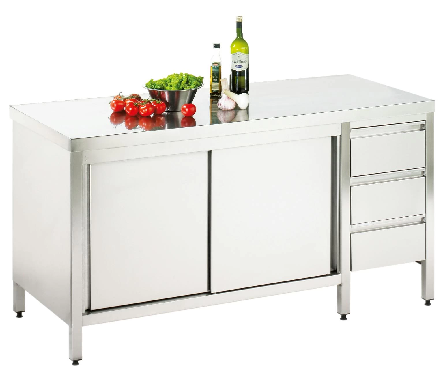 GGG Arbeitsschrank Mit Schubladenblock – Bild 4