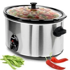 8,0 Liter Edelstahl Slow Cooker