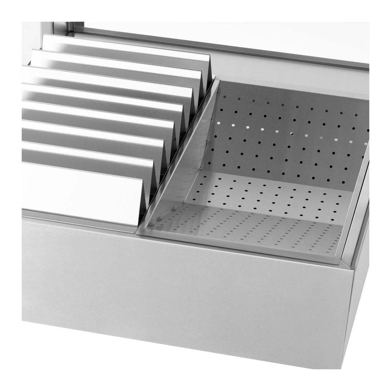 Royal Catering Pommes-Wärmer - 600 W - Royal Catering - Mit Wärmebrücke Und Halter Für 7 Pommestüten – Bild 6