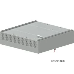 Stalgast Induktions-Deckenhaube Mit Kompensation "Basic Line", Kastenform 2200 Mm X 2000 Mm Mit Flammschutzfilter Typ B