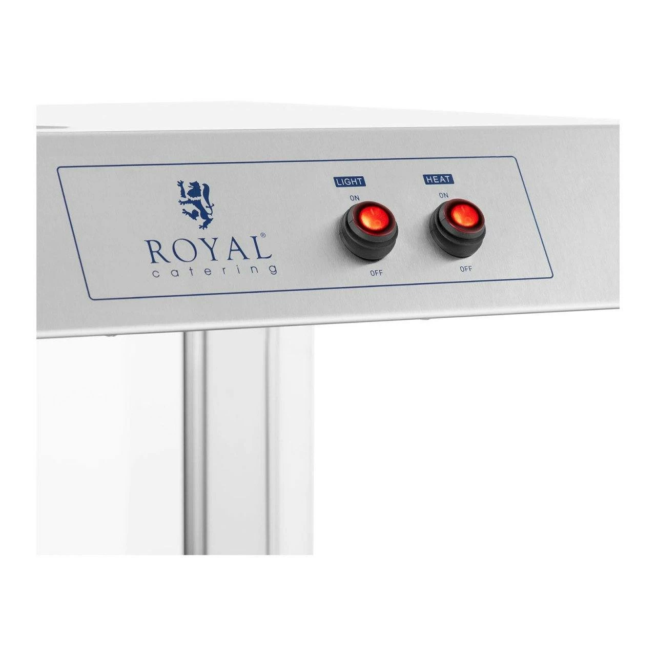 Royal Catering Pommes-Wärmer - 600 W - Royal Catering - Mit Wärmebrücke Und Halter Für 7 Pommestüten – Bild 7