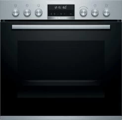 Bosch Serie 6, Einbau-Herd, 60 X 60 Cm, Edelstahl HEA5784S0