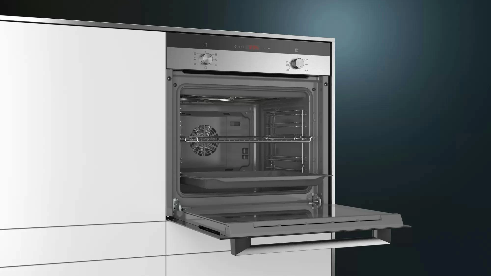 Siemens IQ100 HB113FBS1 Backofen 66 L A Schwarz, Edelstahl - Image 6