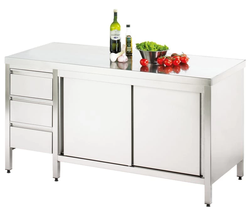 GGG Arbeitsschrank Mit Schubladenblock