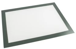 METRO Professional Silikon-Fiberglas-Backmatte, 40 X 30 Cm, Grau / Weiß