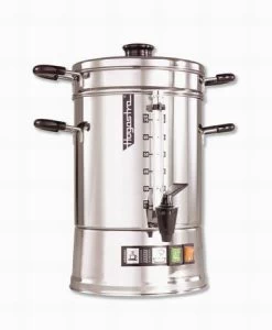 1 X Hogastra Kaffeeautomat Hotspot CNS 75 Für 15 Bis 75 Tassen - 2 Bis 9,5 Ltr. Höhe: 49 Cm, Durchmesser: 24 Cm