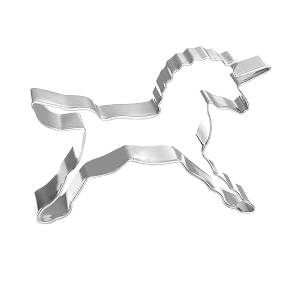 Einhorn Ausstechform Ausstecher Keksausstecher Plätzchenform Metall 8,5x5,5x2 Cm