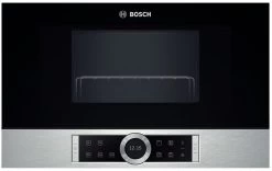 Bosch BEL634GS1 Mikrowelle Integriert 21 L 900 W Schwarz, Silber