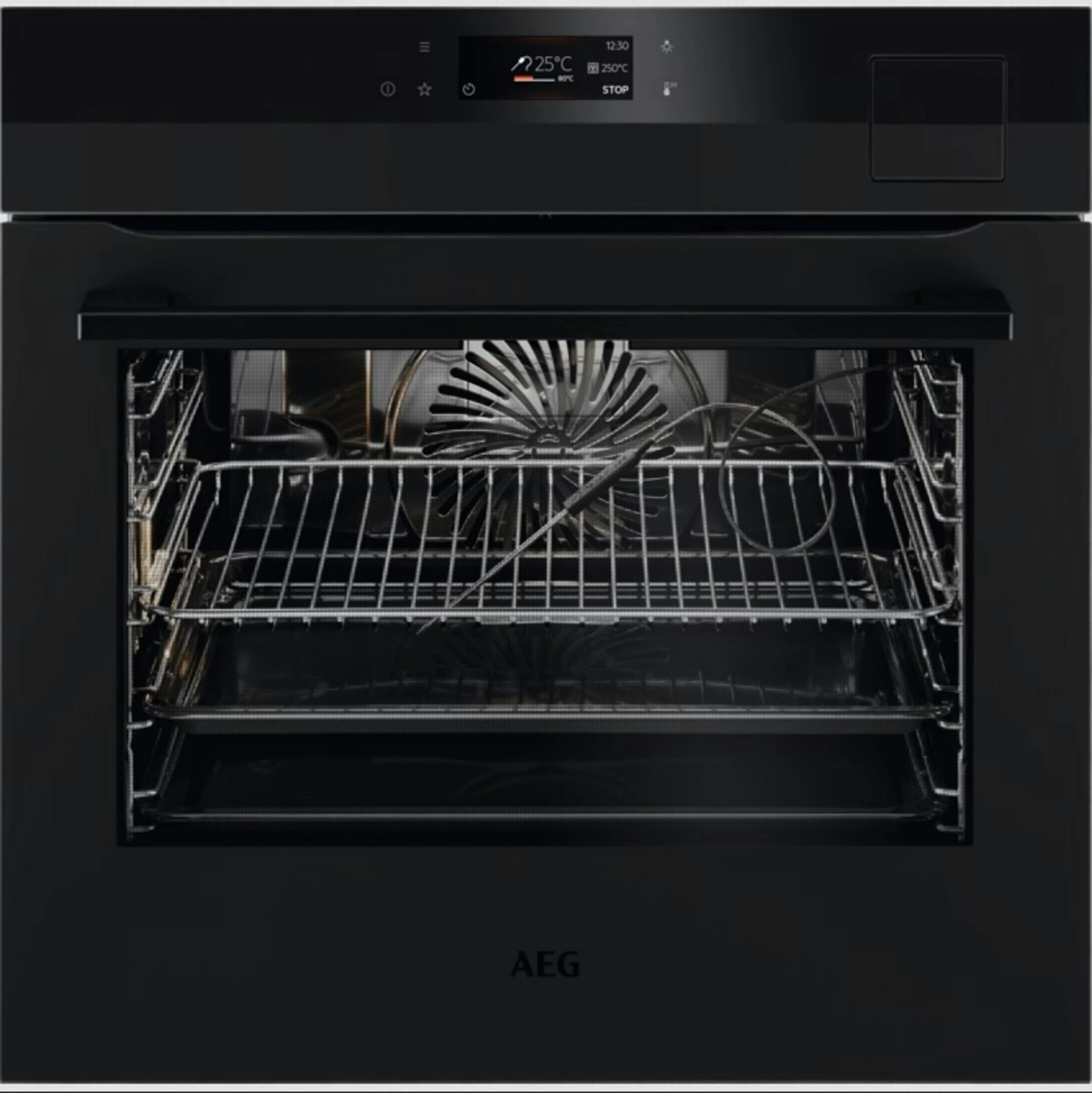 AEG Einbau-Kompaktbackofen KSK792220M, SteamPro-Multidampfgarer + SousVide, Dampfreinigung, Touch-Control - Image 4