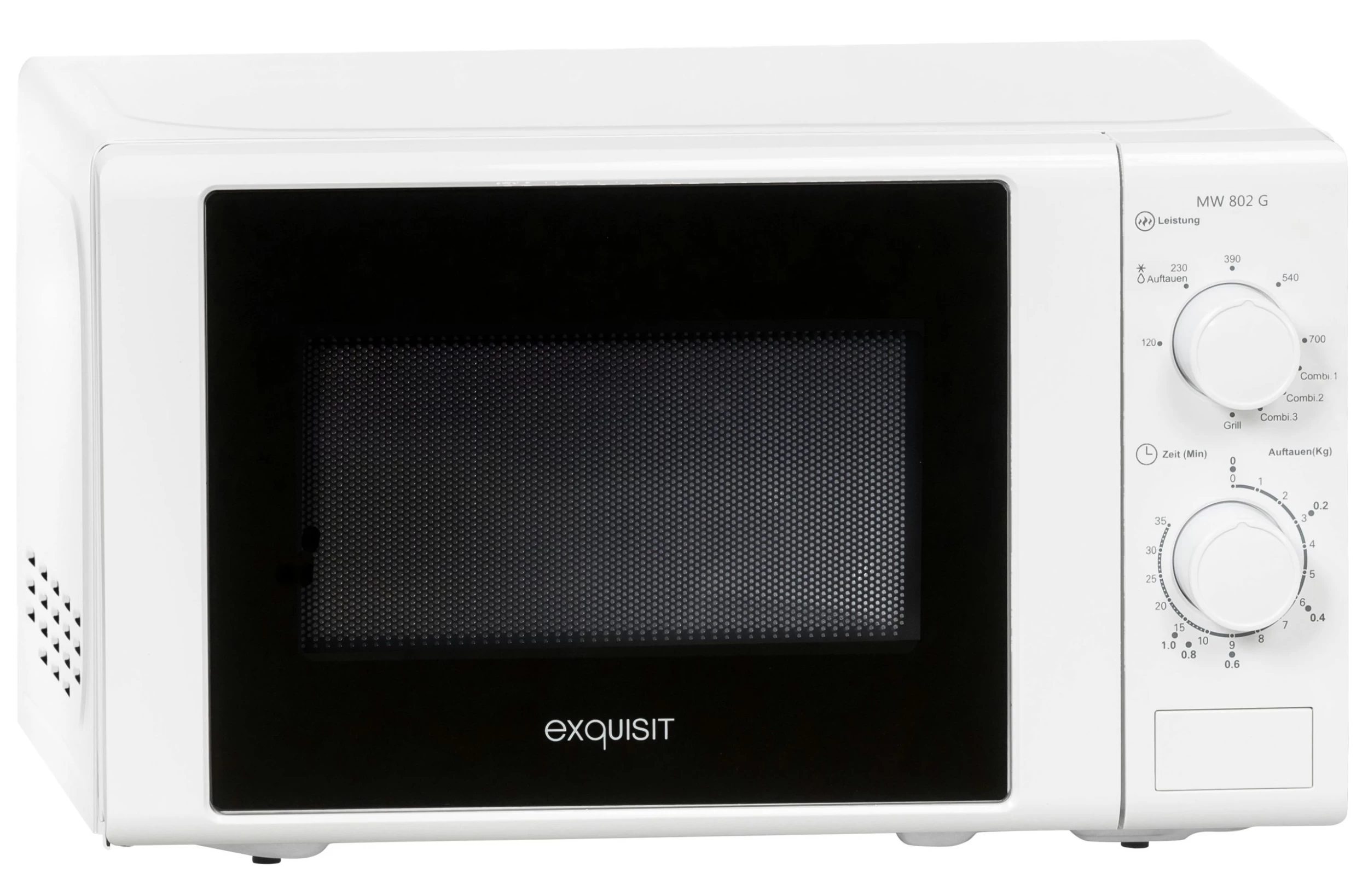 Exquisit Mikrowelle MW 802 G | 700 Watt | Weiß - Image 2