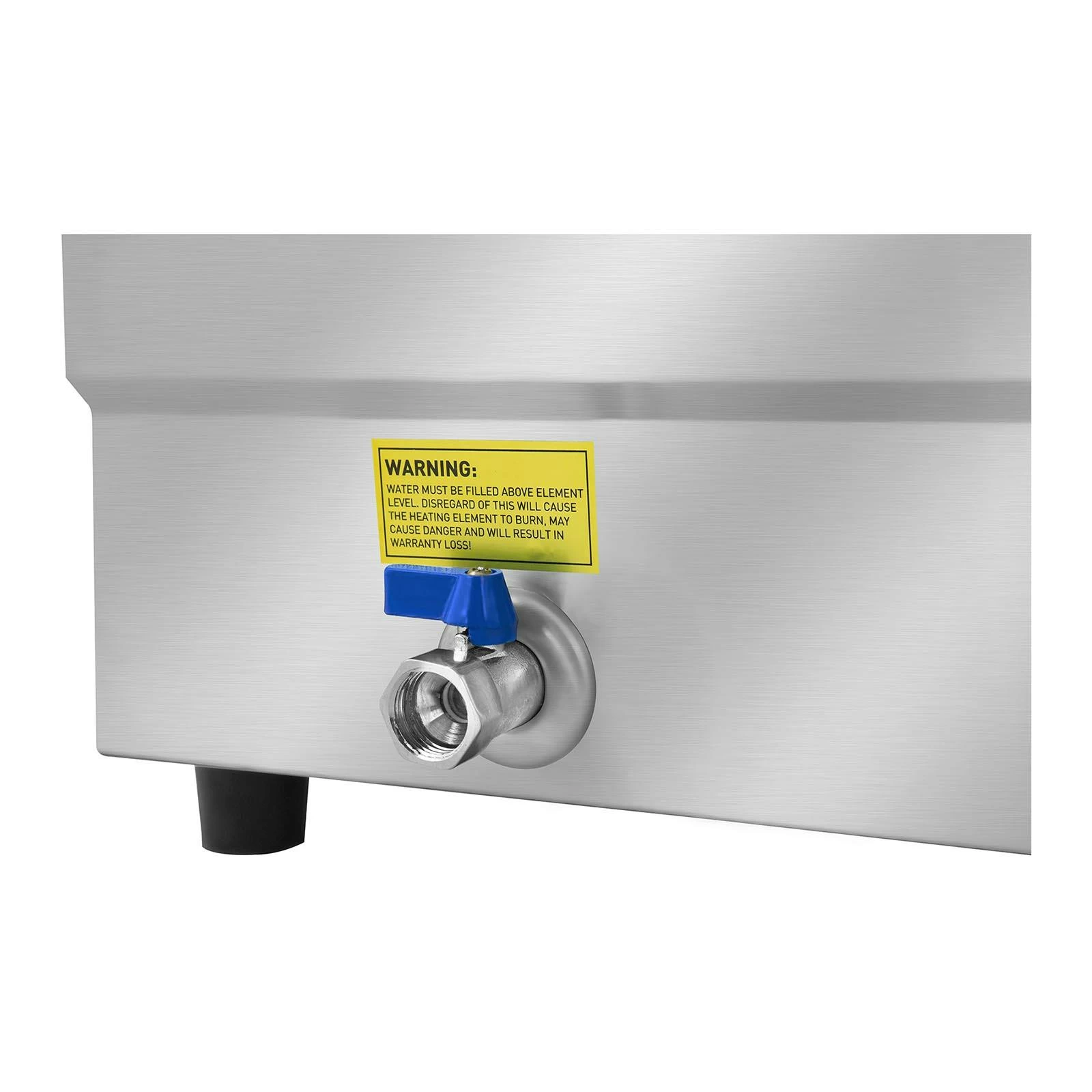 Royal Catering Bain Marie - 5 X GN - 1/2 - Ablasshahn – Bild 6