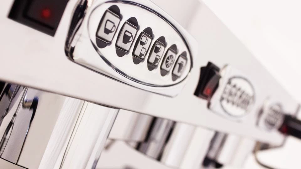 Siebträger - Espressomaschine BAROSSI Professionale 1 Gr. Autom. - Farbe: Rot - Image 6