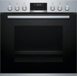 Bosch Serie 6, Einbau-Herd, 60 X 60 Cm, Edelstahl HEB517BS0