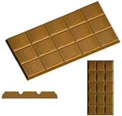 Schokoladenform Tafel